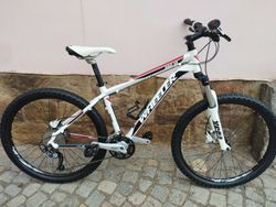 MTB kolo Wheeler PRO 10 26", rám 16", DEORE, po servisu, pro výšku 140-160cm