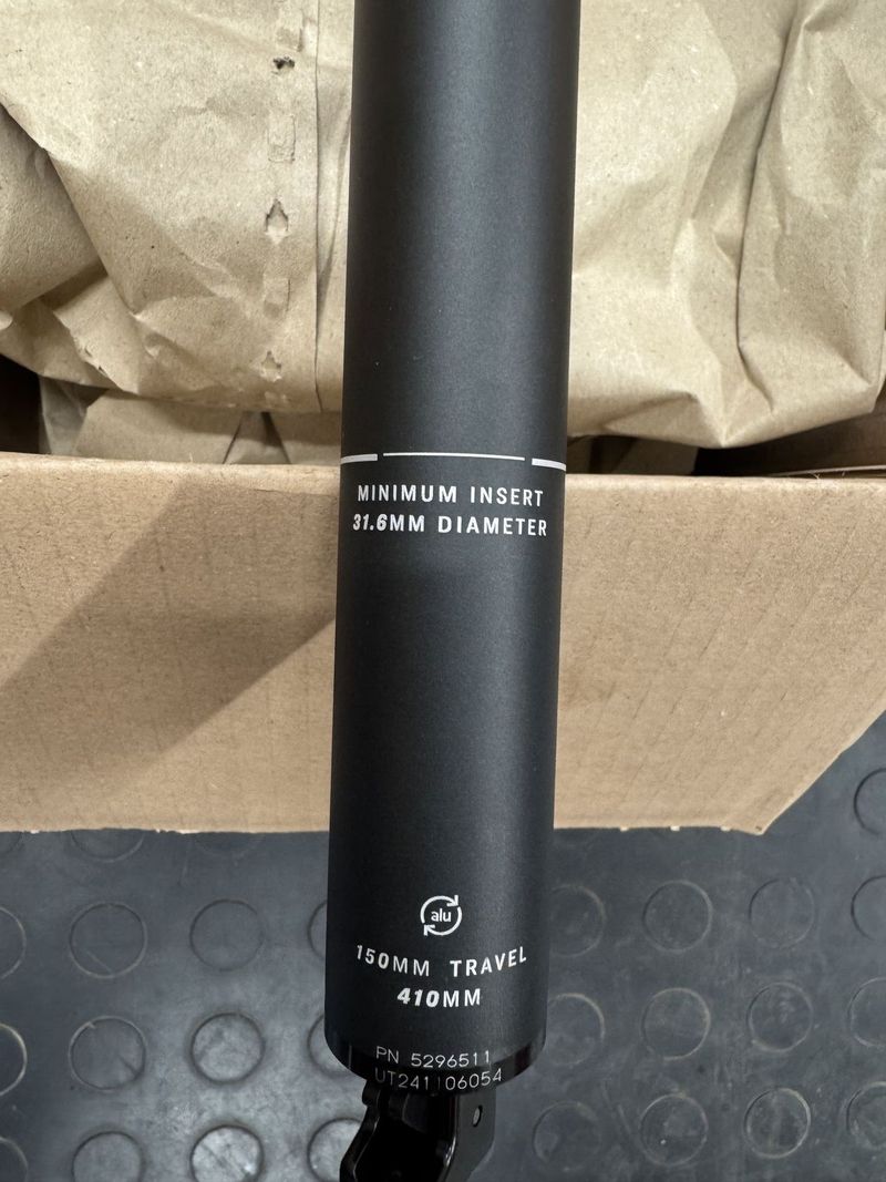 Teleskopická sedlovka Bontrager Line 410mm/150mm travel