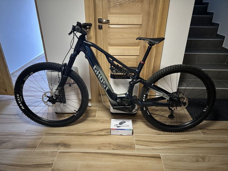GHOST E-ASX 160 Advanced / navy blue / vel. L / model 2024