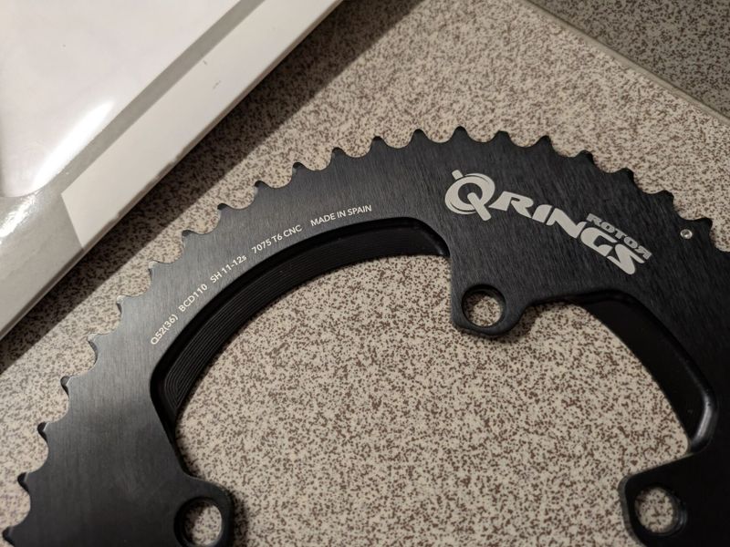 Oválné převodníky Rotor Q-Rings 52-36 pro Shimano 11-12rychl