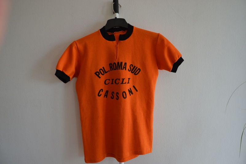 originální cyklistický dres Cicli Cassoni , 80-tá léta