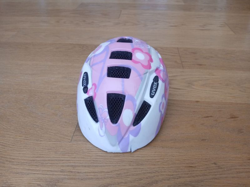 Dětská cyklistická helma UVEX Kid 2 princess