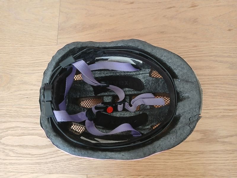 Dětská cyklistická helma UVEX Kid 2 princess