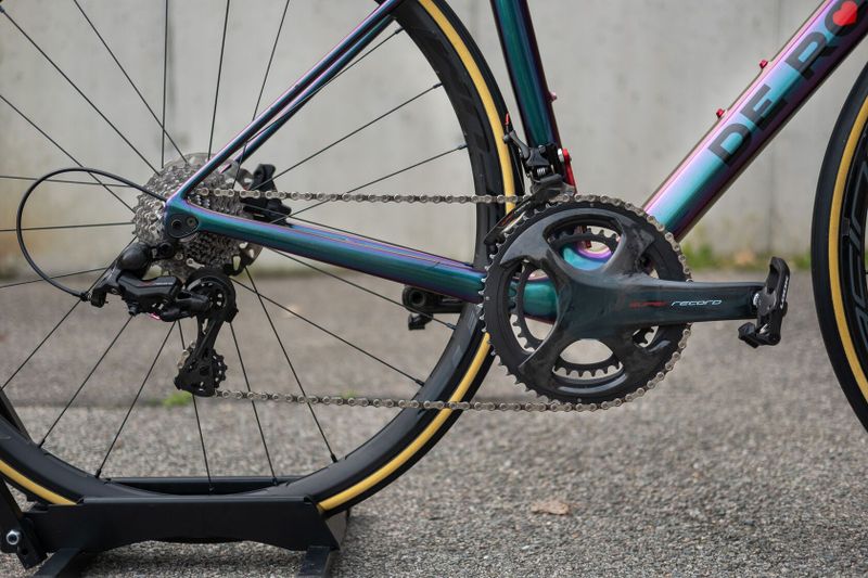 De Rosa Merak vel.46 | Campagnolo Super Record 12v | Fulcrum Racing 3 | Made In Italy