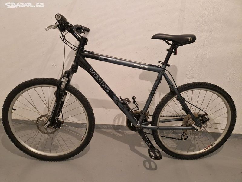 Horské kolo Mongoose Rockadile, kotoučové brzdy