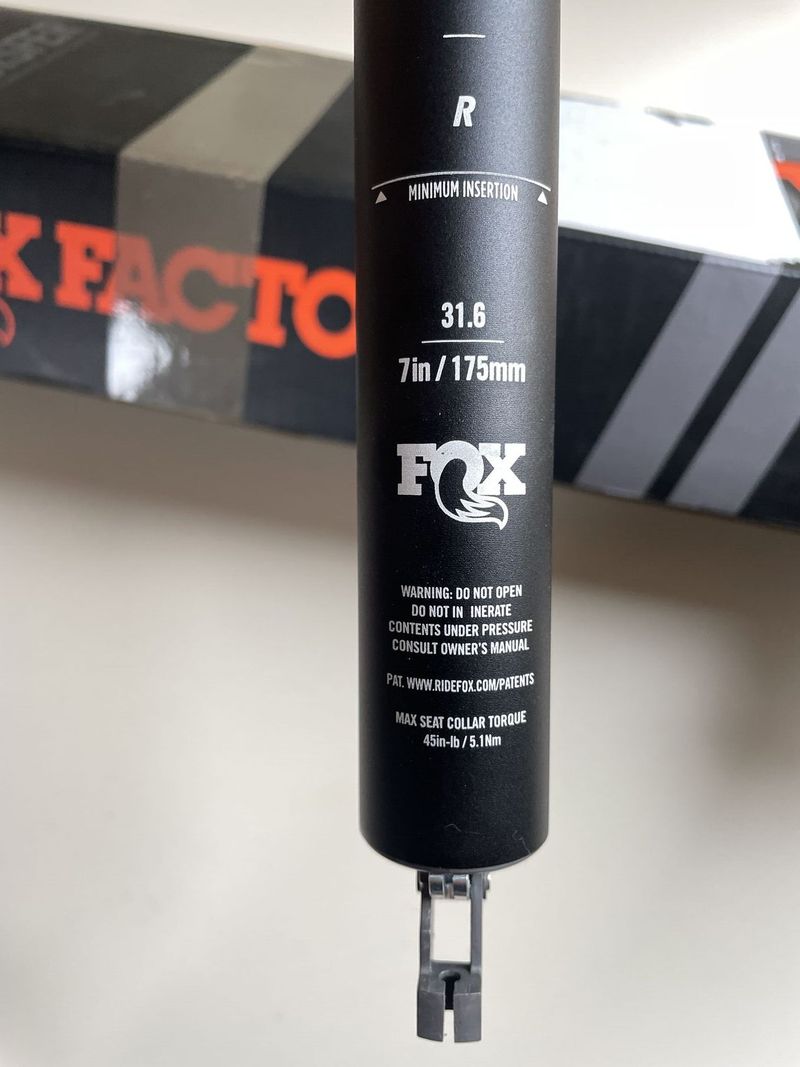 Fox Transfer Performance Elite 31.6 175mm