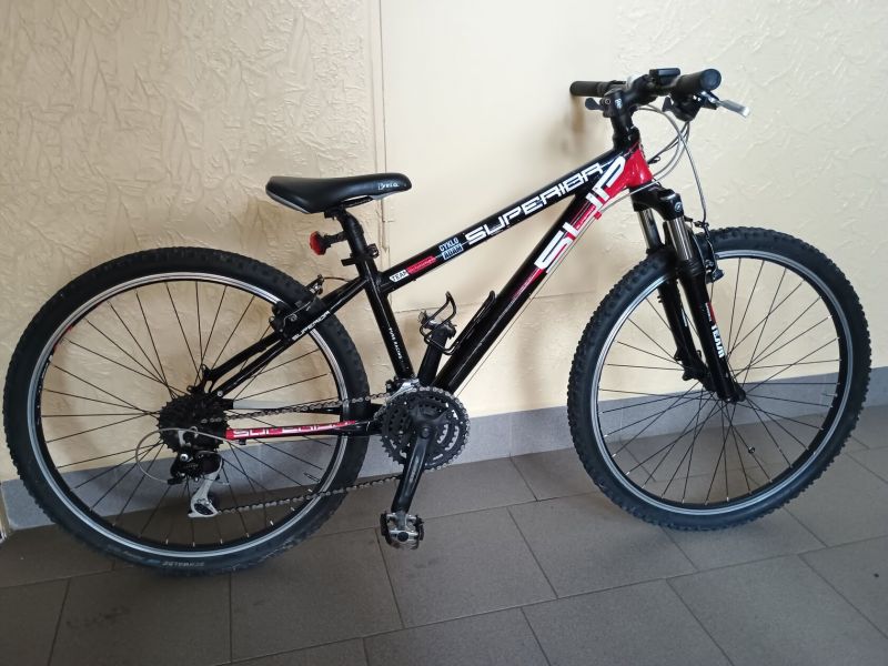 Dětské kolo zn.SUPERIOR TEAM JUNIOR 24"-26"Alu rám