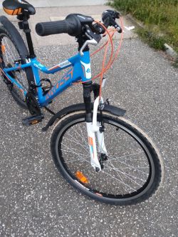 Prodám Juniorské kolo Kross Hexagon vel. plášťů 24" 