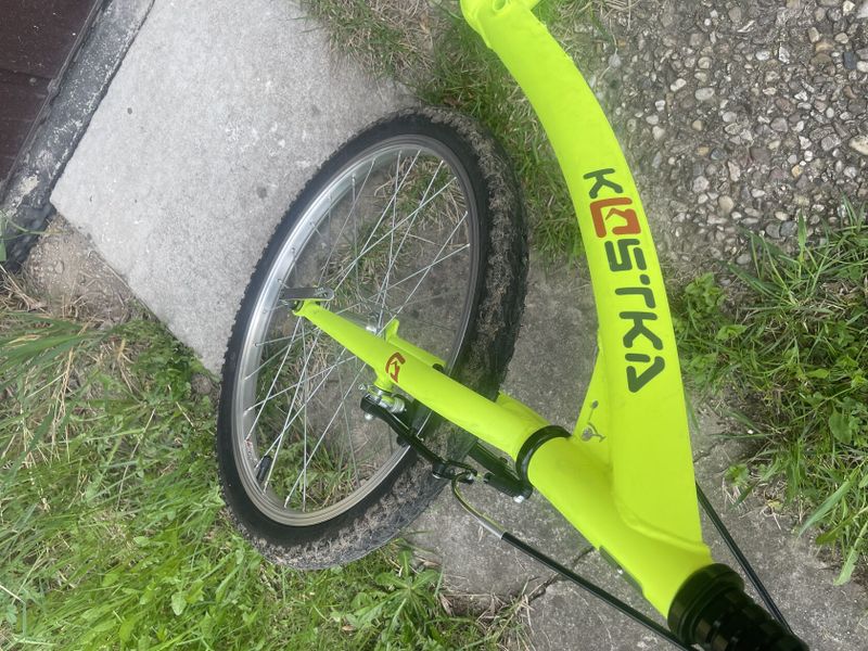 Koloběžka Kostka Rebel Max kid lemon yellow