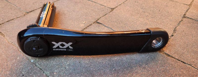Powermetr - wattmetr v klice SRAM XX Eagle AXS Transmission DUB Wide 175mm