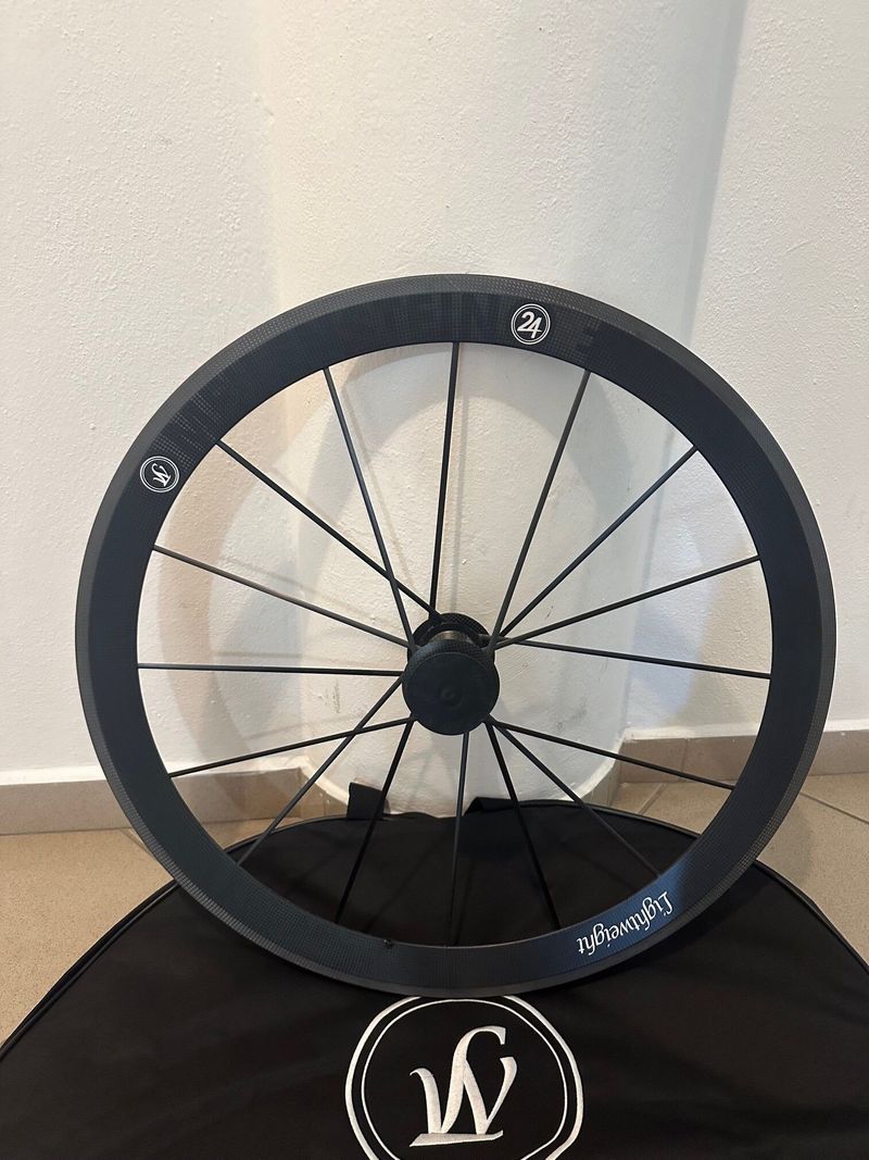 Lightweight Meilenstein T24 galuska, poslední ráfkový model, Campagnolo