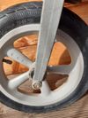 Odrážedlo First Bike s brzdou i košíkem / rezervace