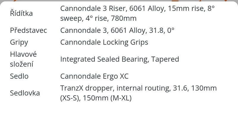 Cannondale Habit 4 L