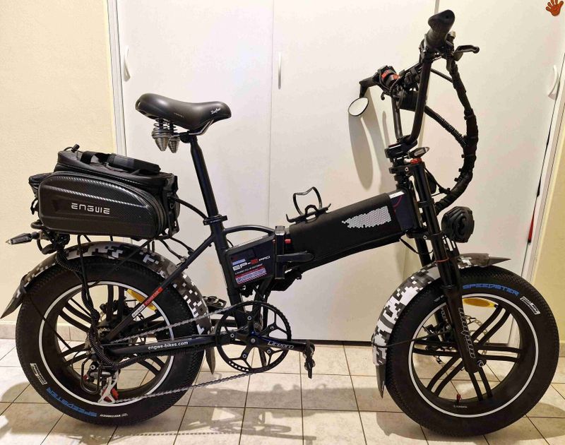 Engwe EP Pro Fat ebike s radou vylepseni