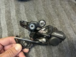 Přehazovačka Shimano XT / Nosiče Thule