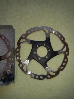 2 ks brzdových kotoučů XT SM-RT76 160mm, uchycení na 6 šroubů, NOVÉ