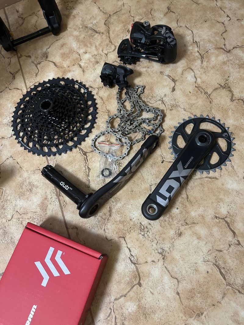 Kompletní nová sada SRAM X01 AXS - záruka