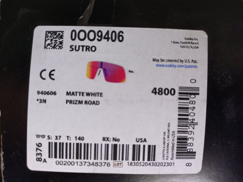 Oakley sutro prizm + čiré sklo 
