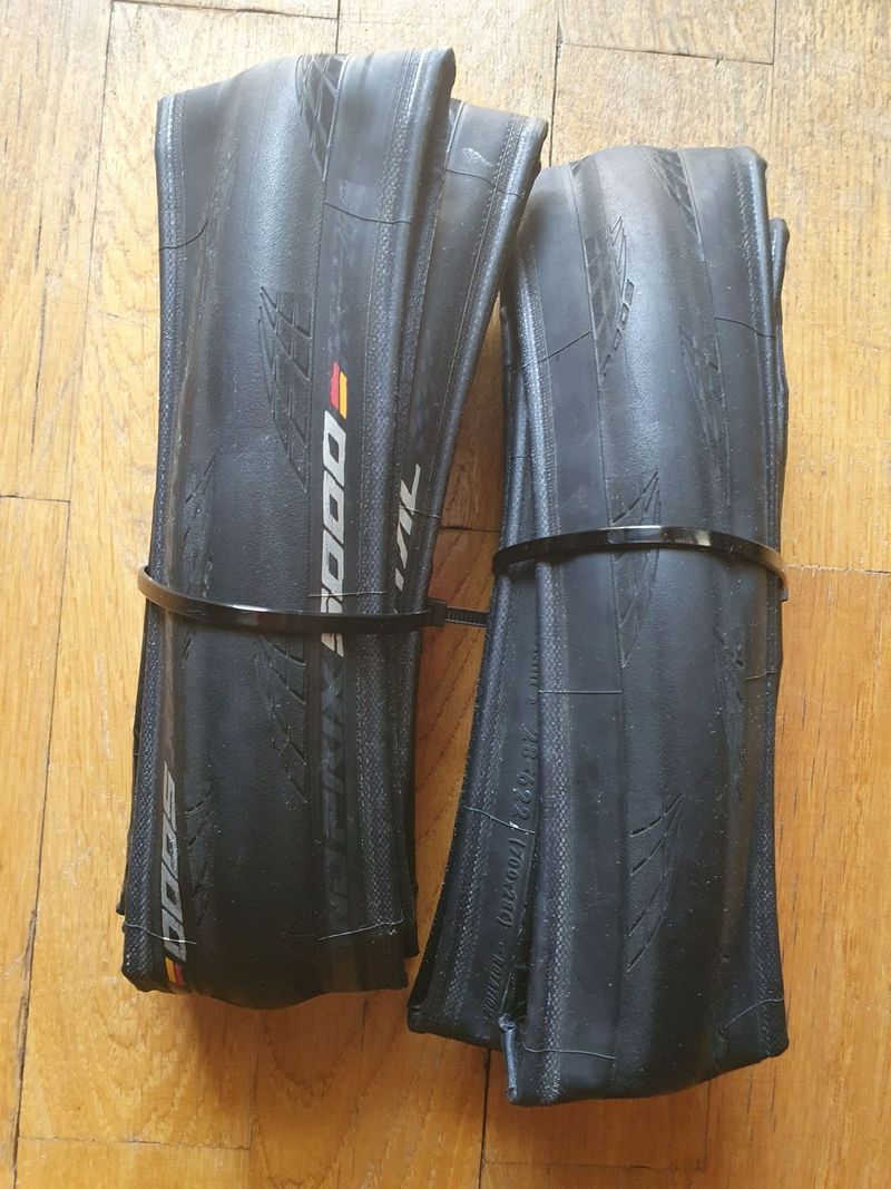 2x Continental GrandPrix 5000 S, 28mm, 1400km