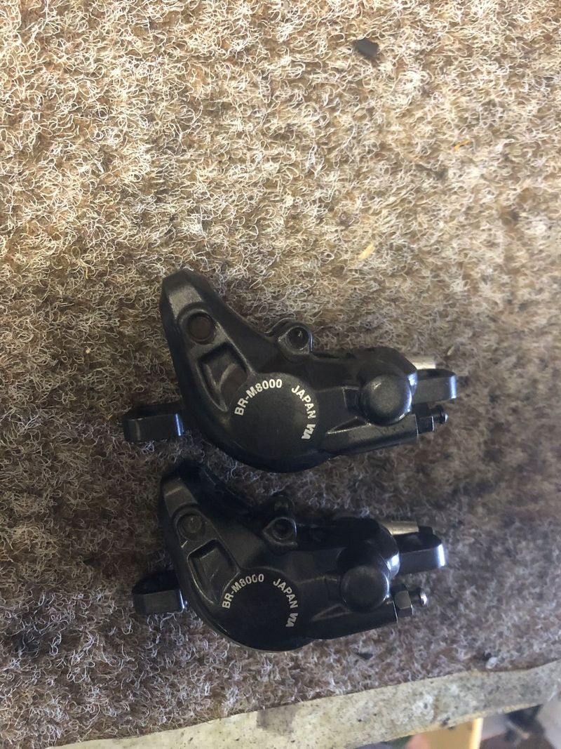 Páky a třmeny SHIMANO