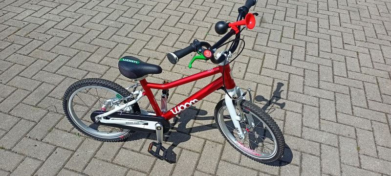 Dětské kolo Woom original 3 (16'') - výborný stav