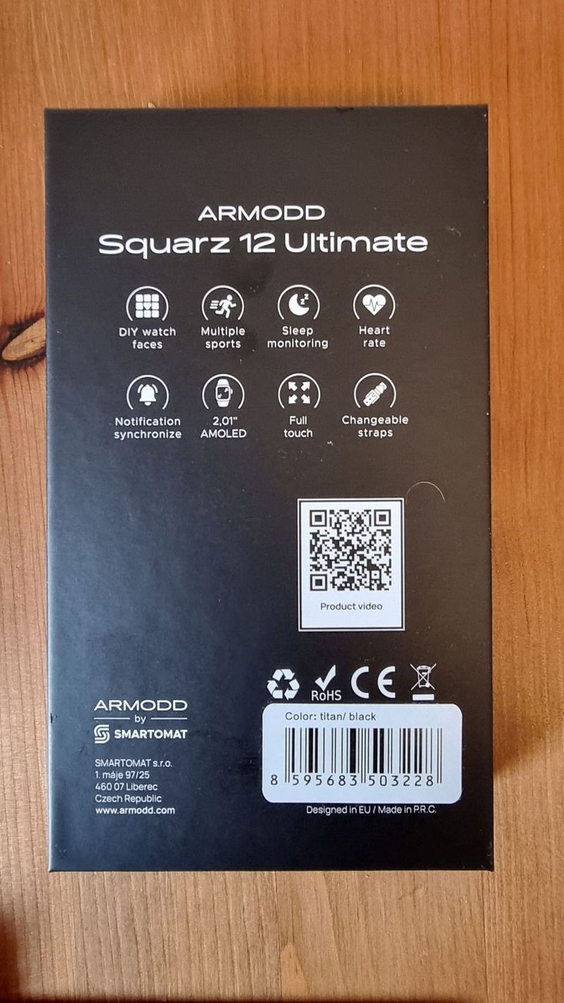 ARMODD Squarz 12 Ultimate (černá)