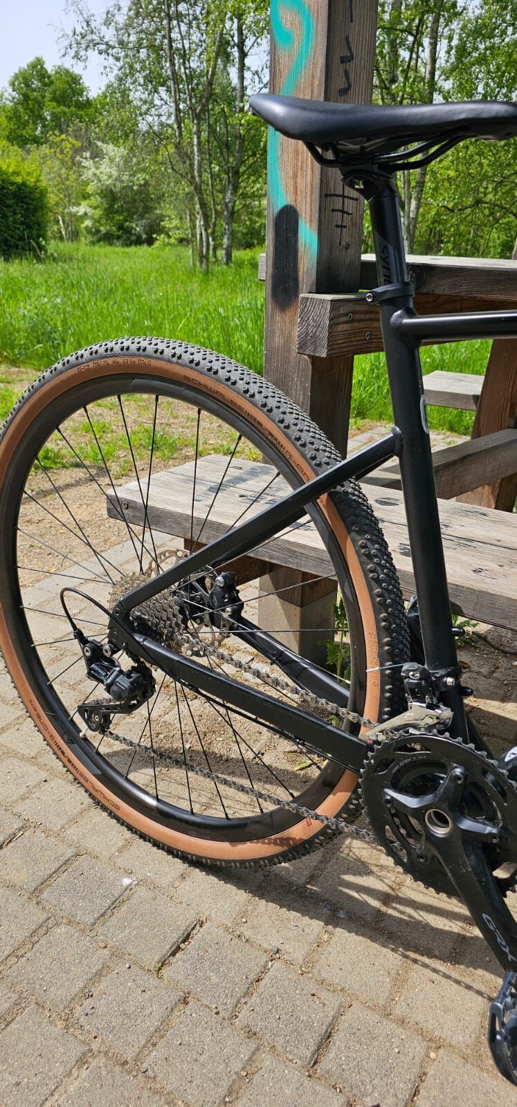 Scott Speedster Gravel 30 Rennrad Schwarz 2023