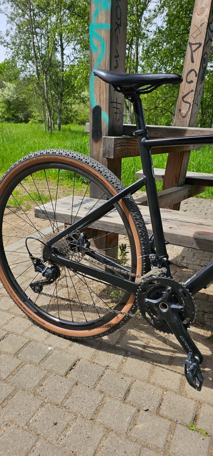Scott Speedster Gravel 30 Rennrad Schwarz 2023