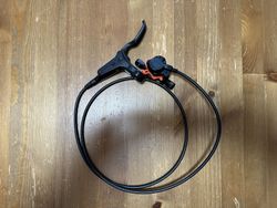 Hydraulické kotoučové brzdy TEKTRO HD-M286 + 2 kotouče TEKTRO 160mm, šroubky, adaptér