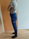 Zateplené cyklistické kalhoty s vložkou