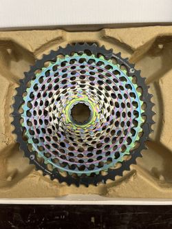 Kazeta SRAM XX1 Eagle Rainbow 10-50z + řetěz