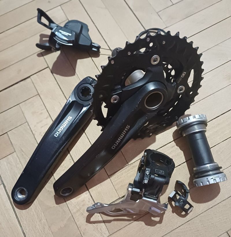 Komponenty za sady Shimano Deore 3x10 