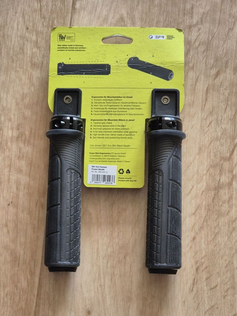 Gripy Ergon GD1 Evo Factory Frozen Stealth