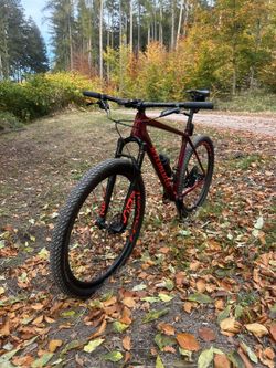 Horské kolo Specialized Epic HT Expert Carbon - gloss metallic crimson/rocket red