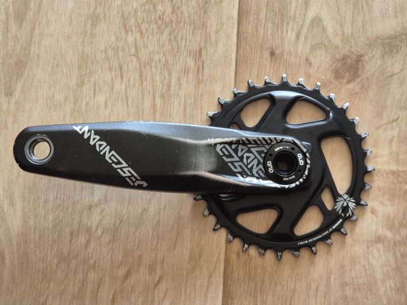 Kliky Truvativ Descendant DUB 170mm, převodník SRAM Eagle 32T