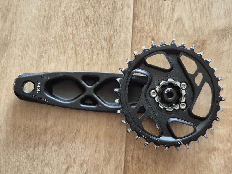 Kliky Truvativ Descendant DUB 170mm, převodník SRAM Eagle 32T