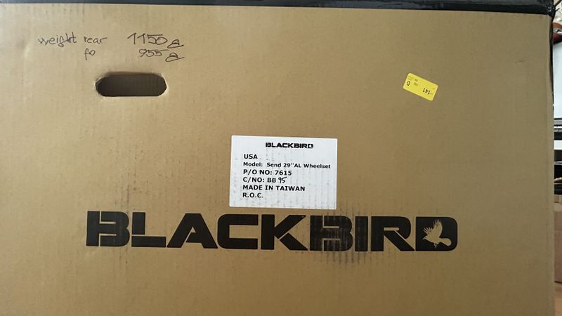 Nové záplety Blackbird 29" enduro,trail 