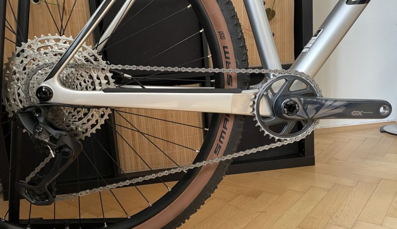 Canyon Exceed CF 7 Quick Silver / vel.L / Sram Eagle GX 1x12