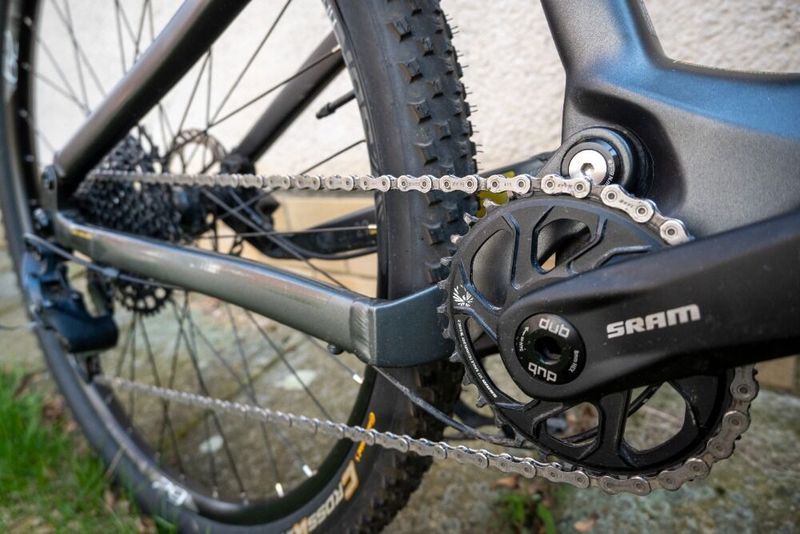 ROCKRIDER XC 500S, celopéro, rám XL, karbon+Alu