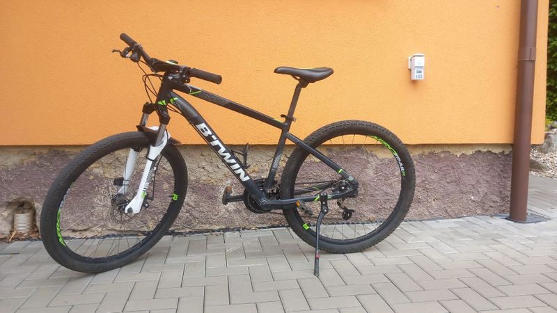Prodám horské kolo B’TWIN 27,5" 3x8, velikost M