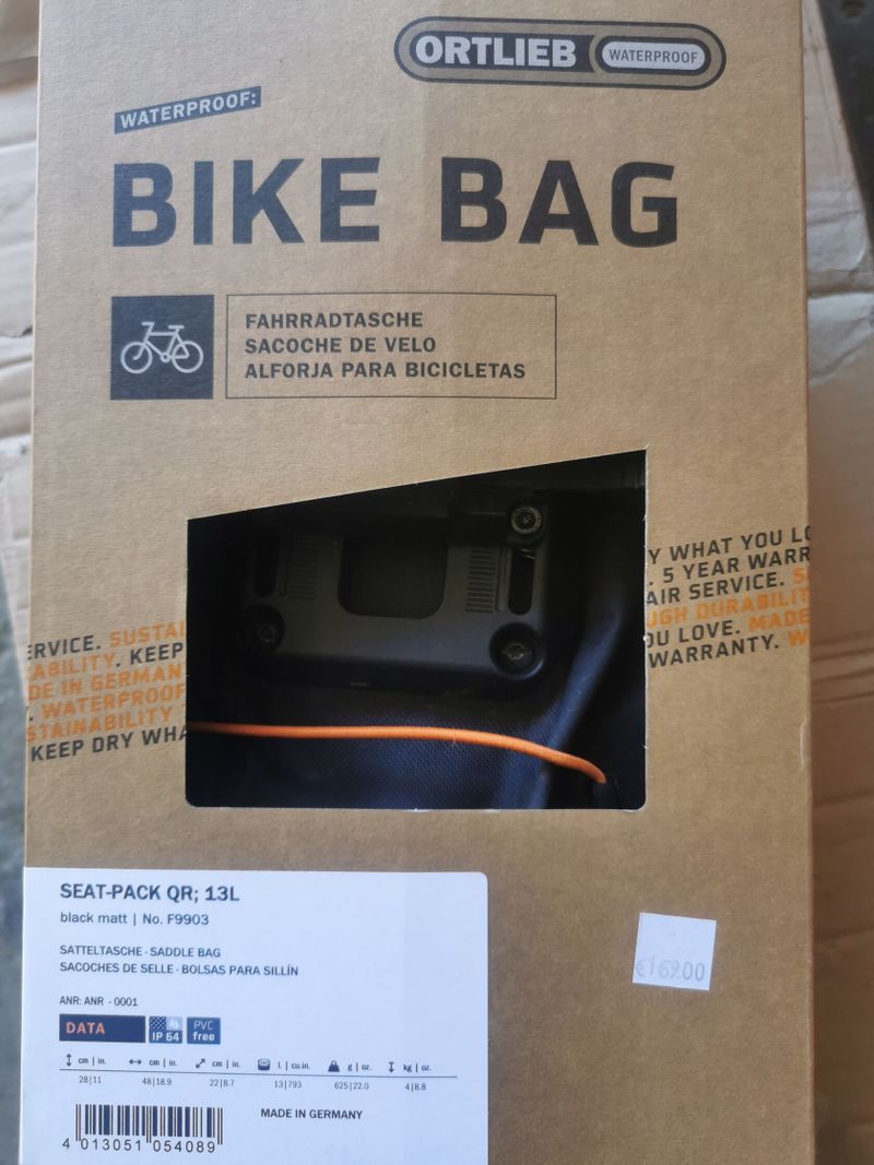 Podsedlová brasna Ortlieb QR 13L