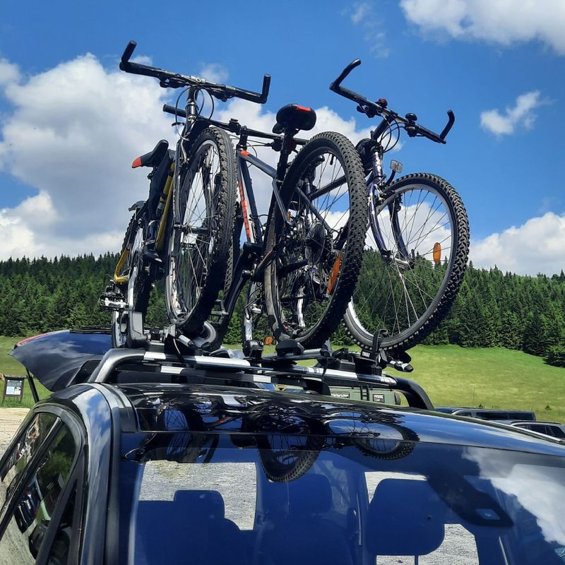 Střešní nosič kol Thule proride, 3 ks