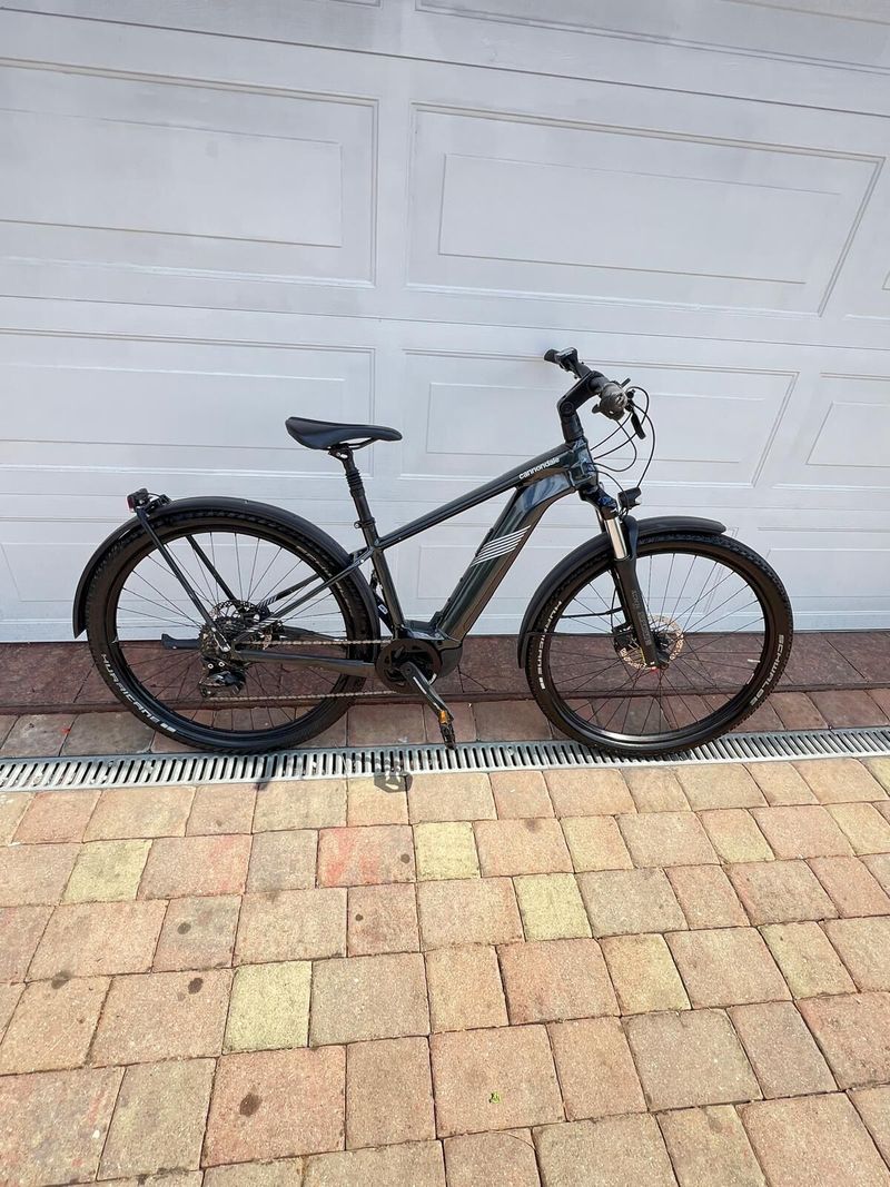 Trekingové elektrokolo Cannondale Tesoro Neo X2 - Graphite