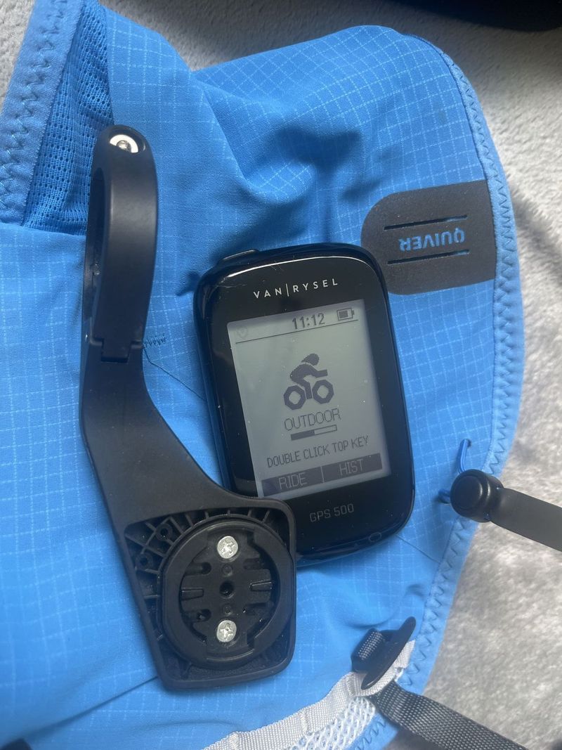Gps computer van rysel 500