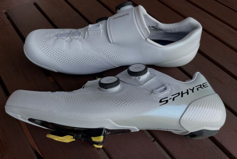 Tretry Shimano S-Phyre SH-RC903MW, bílá, vel.45
