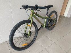 Lehké dětské kolo Amulet 24 Youngster, olive metalic/dark brown shiny, 2022