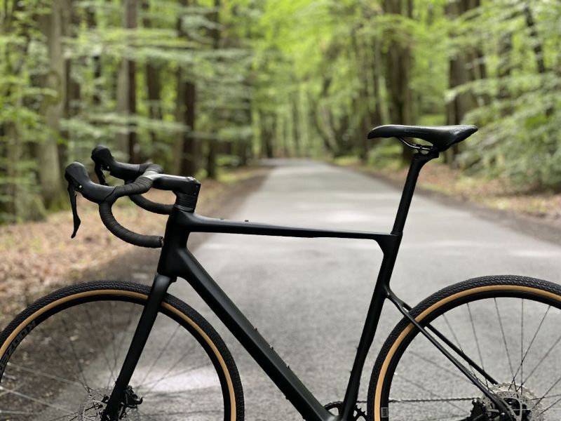 karbonový gravel 55cm, Shimano GRX 1x11