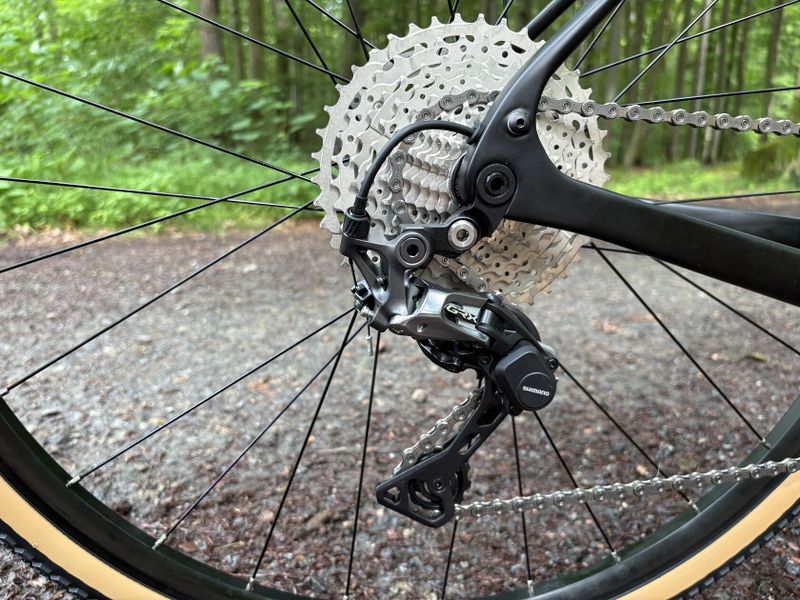 karbonový gravel 55cm, Shimano GRX 1x11