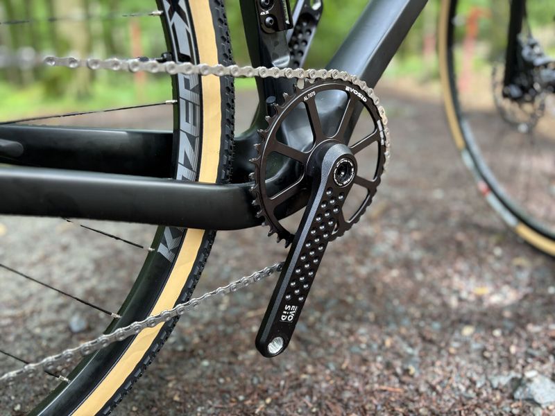 karbonový gravel 55cm, Shimano GRX 1x11