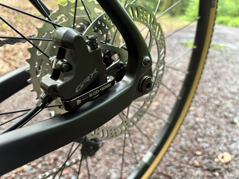 karbonový gravel 55cm, Shimano GRX 1x11